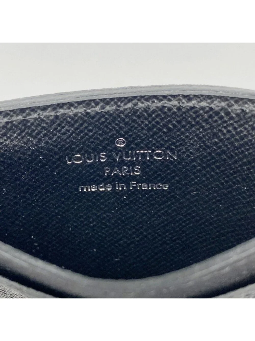 Louis Vuitton Card Case Damier Graphite Neo Holder Black